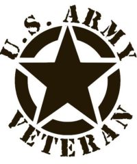 United States Army Veteran vinyl decal